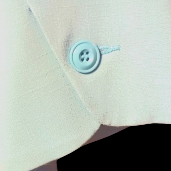 Beautiful Dressbarn Spring Blue Blazer Relaxed Fit Jacket, 2X, NWT - Picture 7 of 11